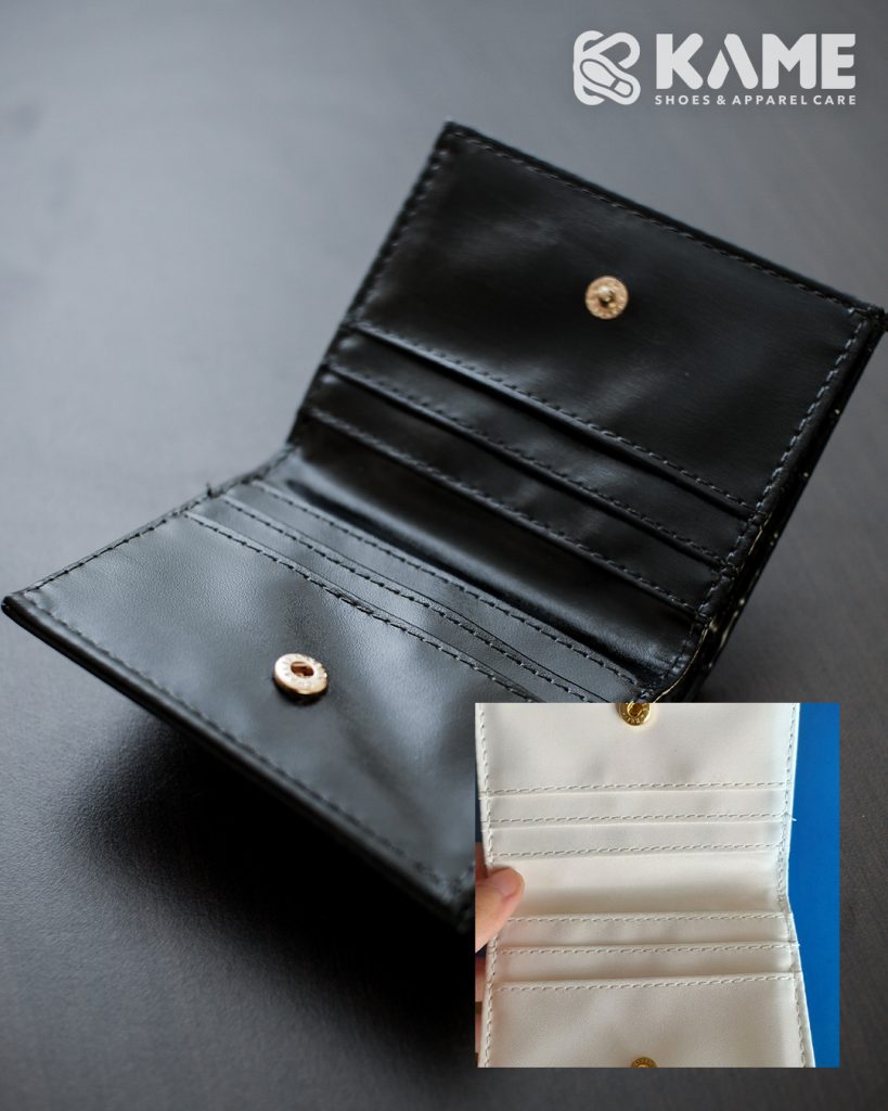 Before After Recoloring Wallet KAME
